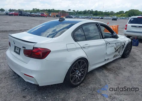 2017 BMW M3 z USA, uszkodzony, nr VIN WBS8M9C32H5G85985
